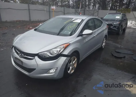 2012 Hyundai Elantra Gls from USA, damaged, VIN 5NPDH4AE8CH089836